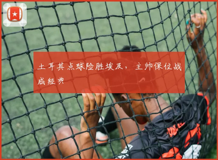 土耳其点球险胜埃及，主帅保位战成经典